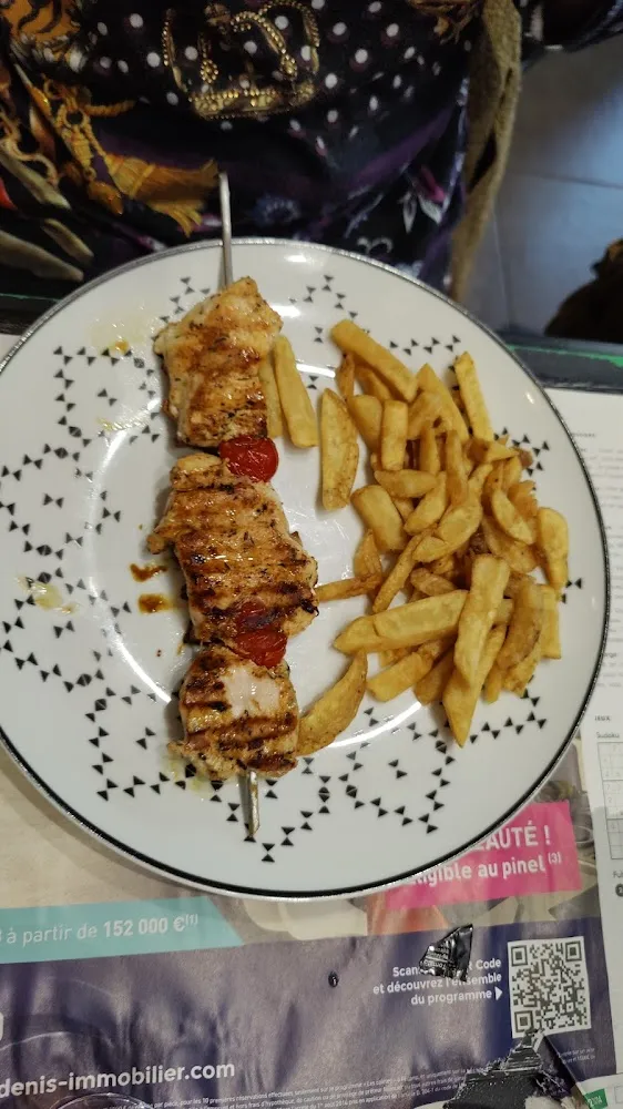 Brochette Poulet Citron